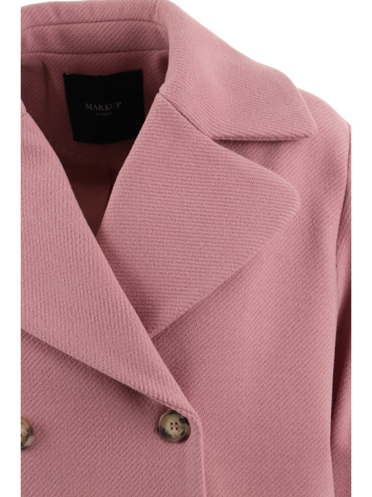 CLOTHING COAT MARKUP MW364608/BLUSH