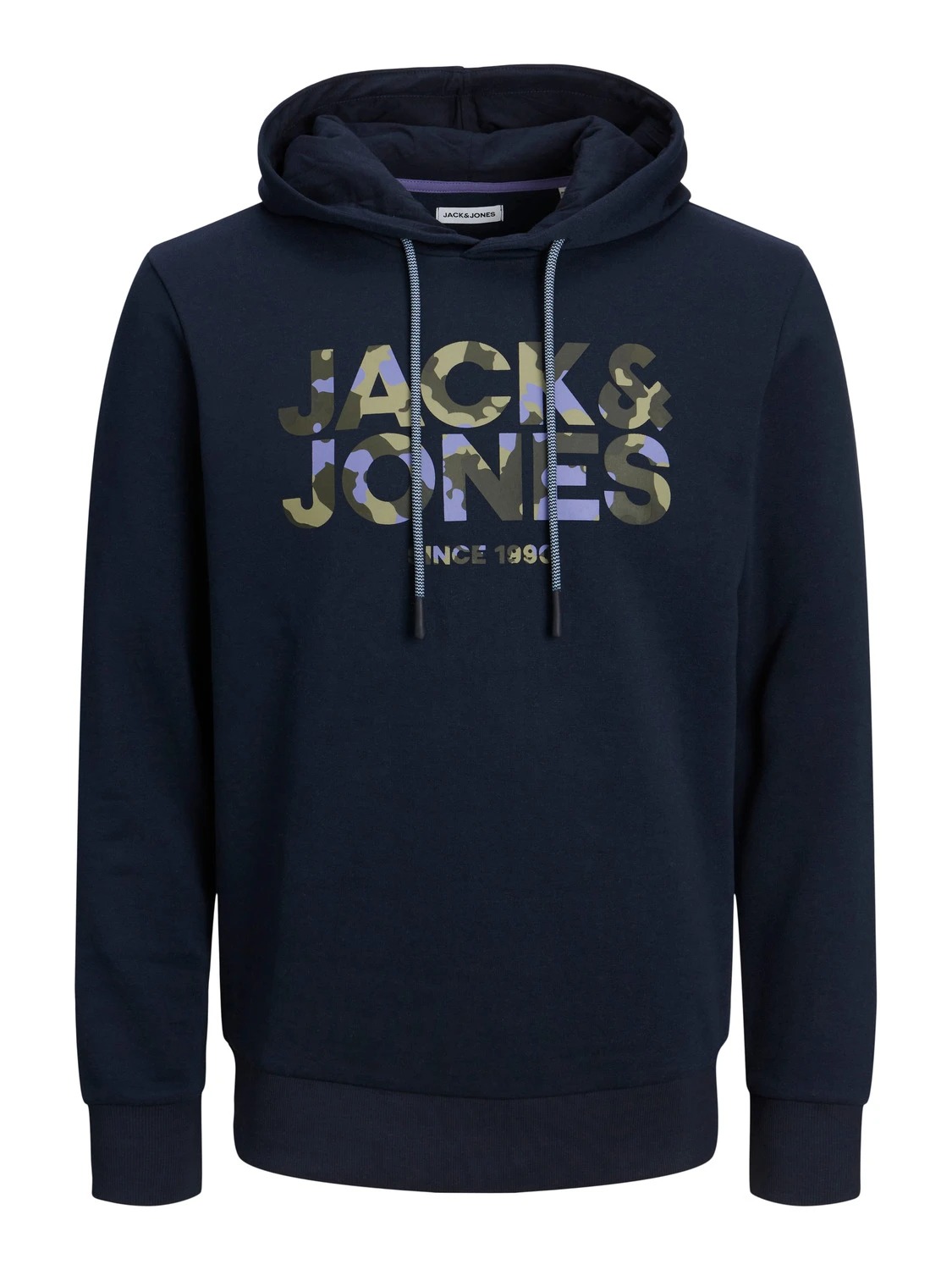 Buy JACK AND JONES Mens Bank Two Pack Hoodies Navy Blazer/Dusty Olive