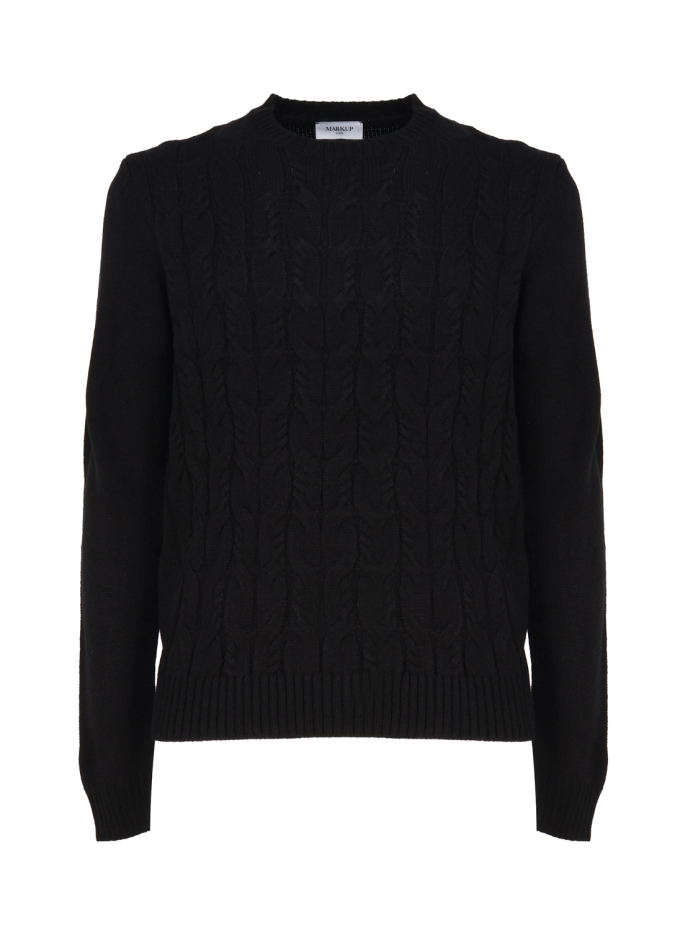 CLOTHING SWEATER MARKUP MK590026/NERO