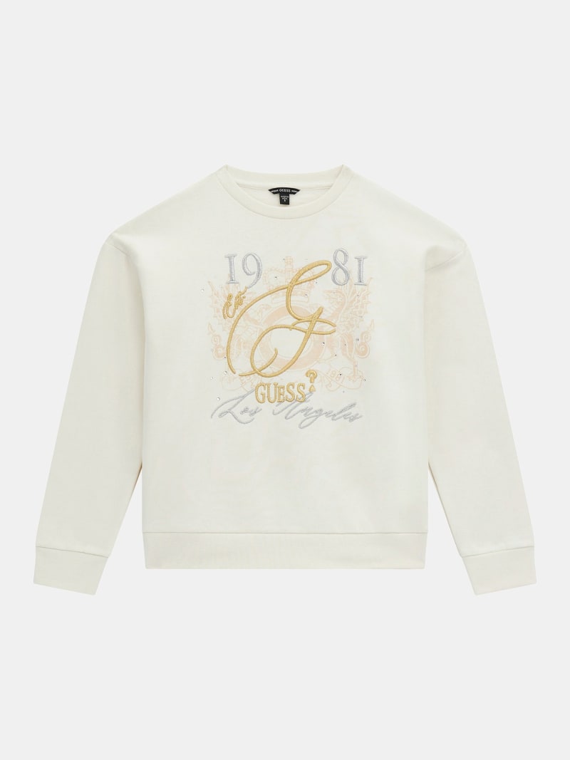 Felpa guess bambina sales