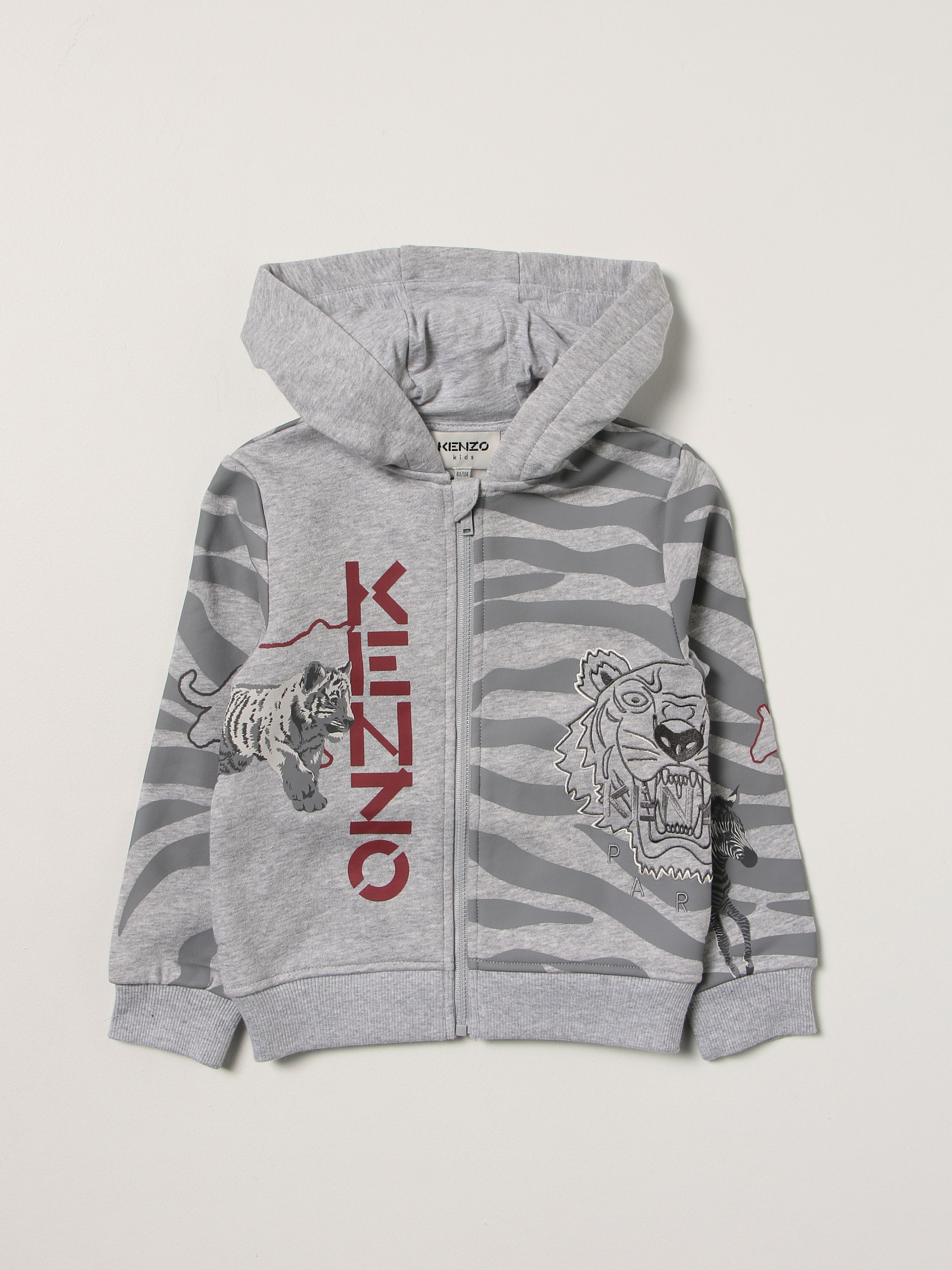 Felpa con 2025 cerniera kenzo