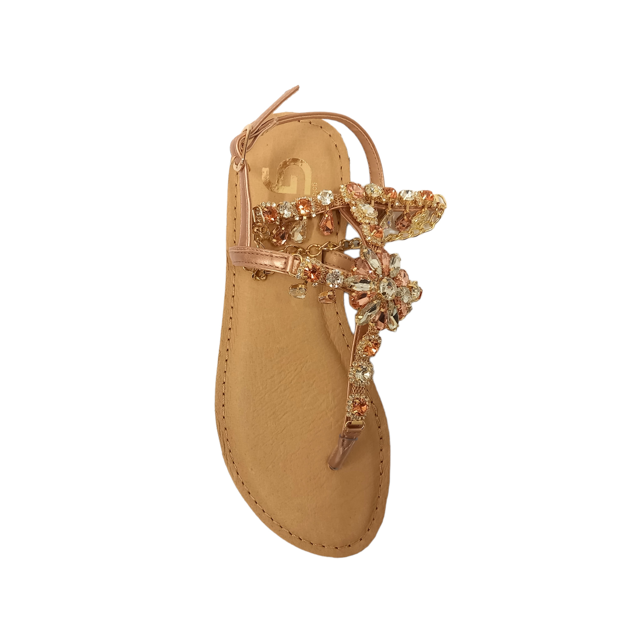 SHOES SANDAL GOLD&GOLD GL738/CHAMPAGNE