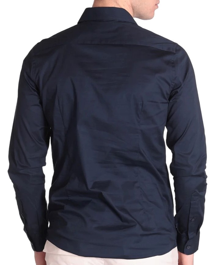 CLOTHING SHIRT MARKUP MK13001/BLUE