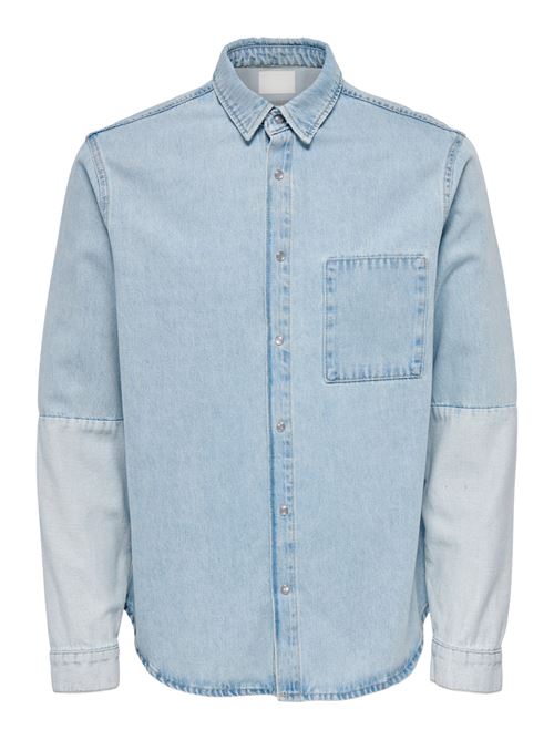 ONLY&SONS 22023937/Light Blue Denim