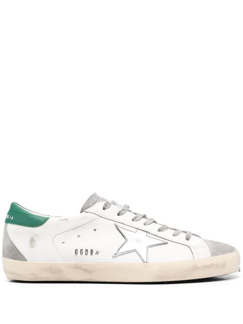 GOLDEN GOOSE DELUXE BRAND GMF00102.F004167.82171/WHITE/GREY/SILVER/GREEN