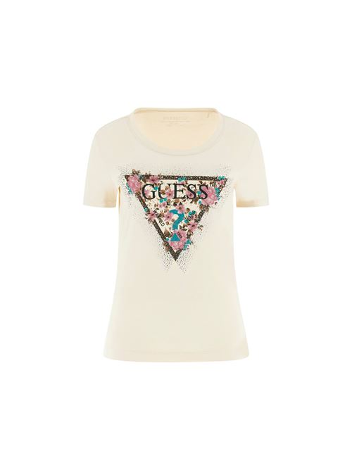 T shirt guess leopard sales