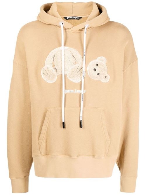 palm+angels PMBB058C99FLE0016101-BEIGE WHITE