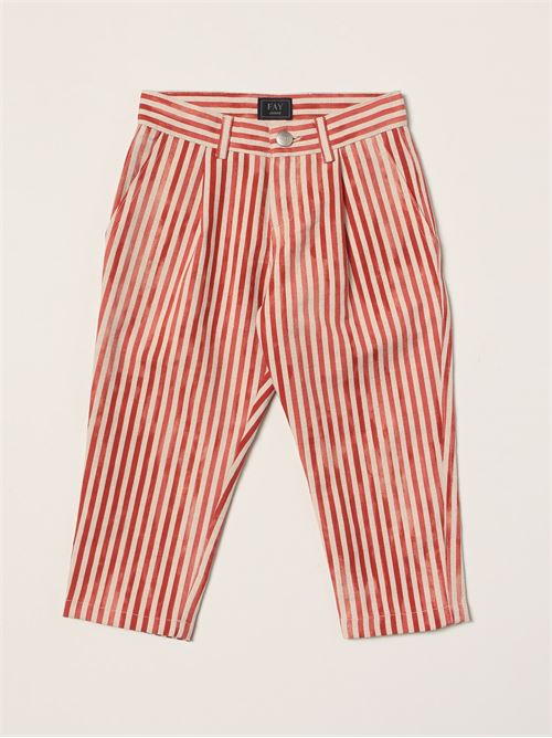 FAY 5Q6211I0052/BEIGE/RED