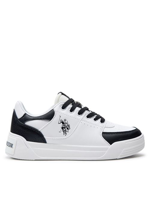 U.S. POLO ASSN NOLE001W-4YN1/WHITE BLACK