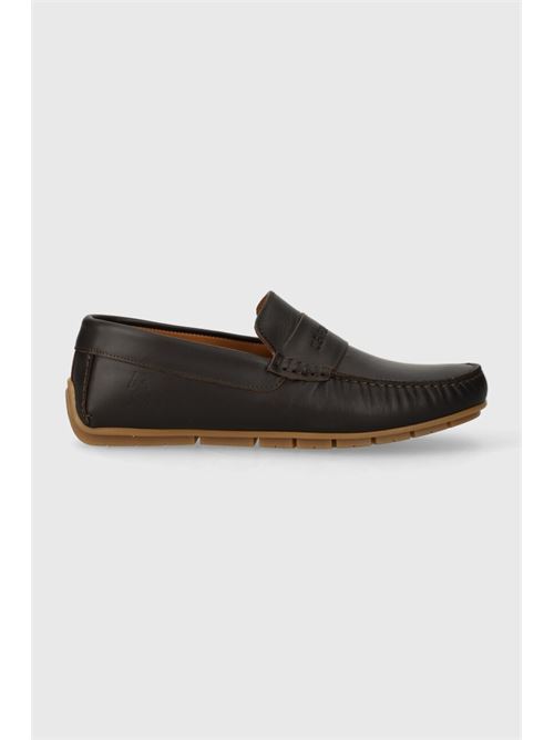 U.S. POLO ASSN RIVER003M-4L1/BARK BROWN